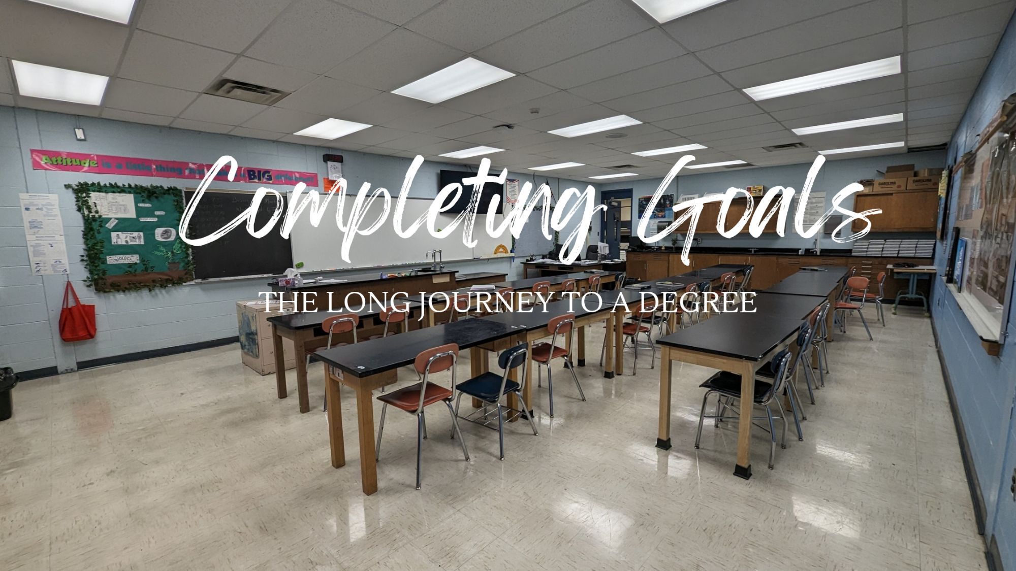 Completing Goals: The Long Journey to a Degree